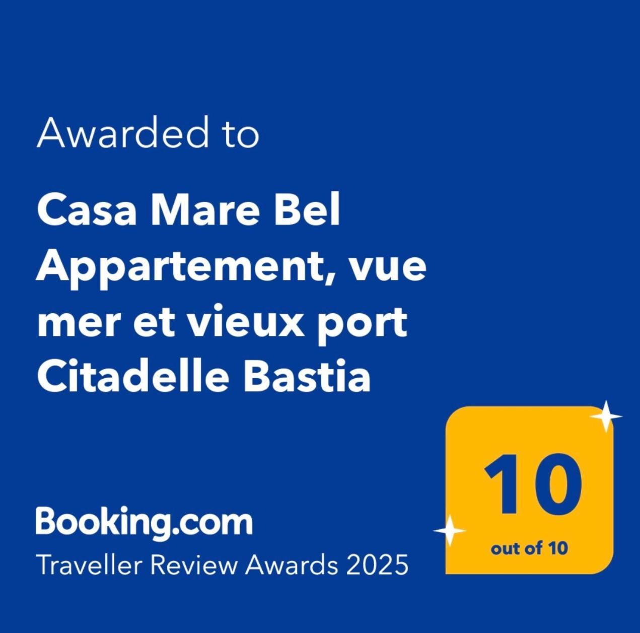 Casa Mare Bel Appartement, Vue Et Vieux Port Citadelle Bastia Apartment Bastia (Corsica)